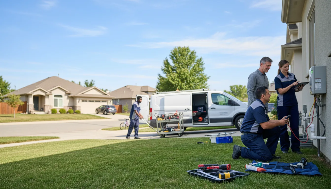 Tankless water heater service in Magnolia, NC